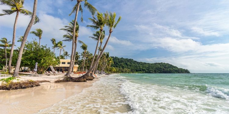 mơ về bãi biển